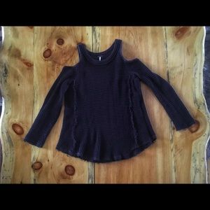 Free People Sweaters - Free people cold shoulder sweater Free People Sweaters - Free people cold shoulder sweater